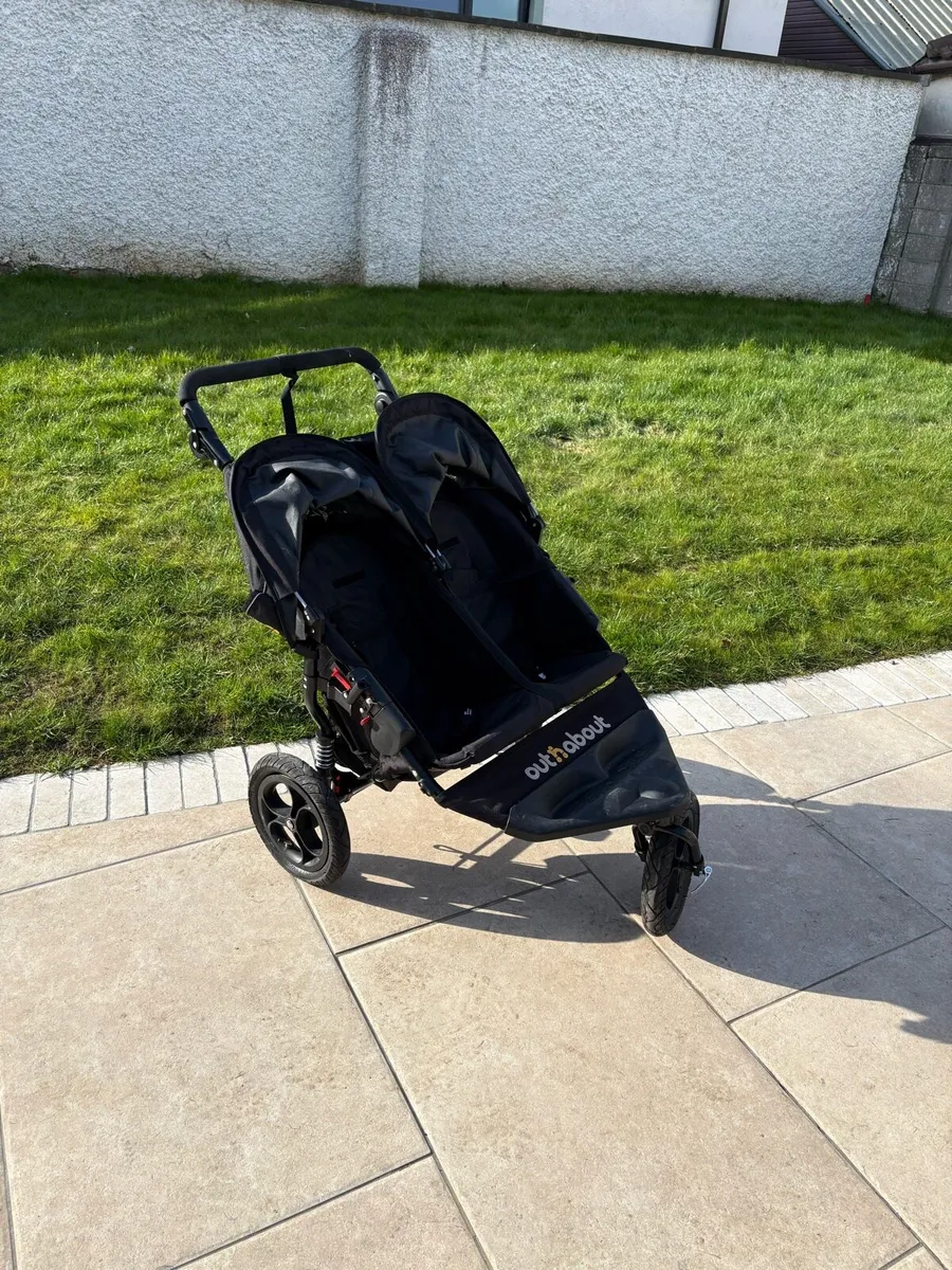 Out and about - double buggy - Image 1