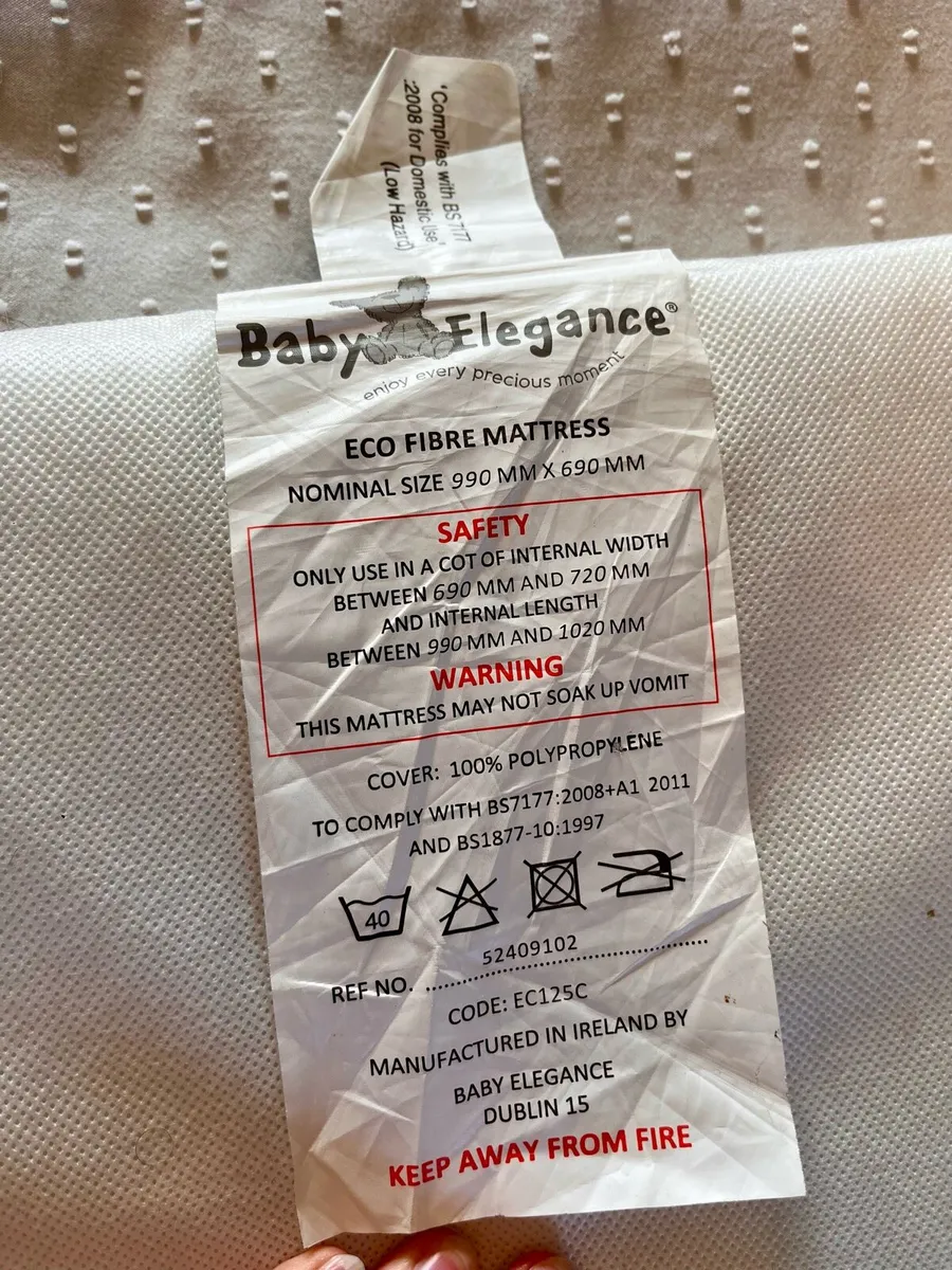 Baby Elegance Eco Mattress - Image 2