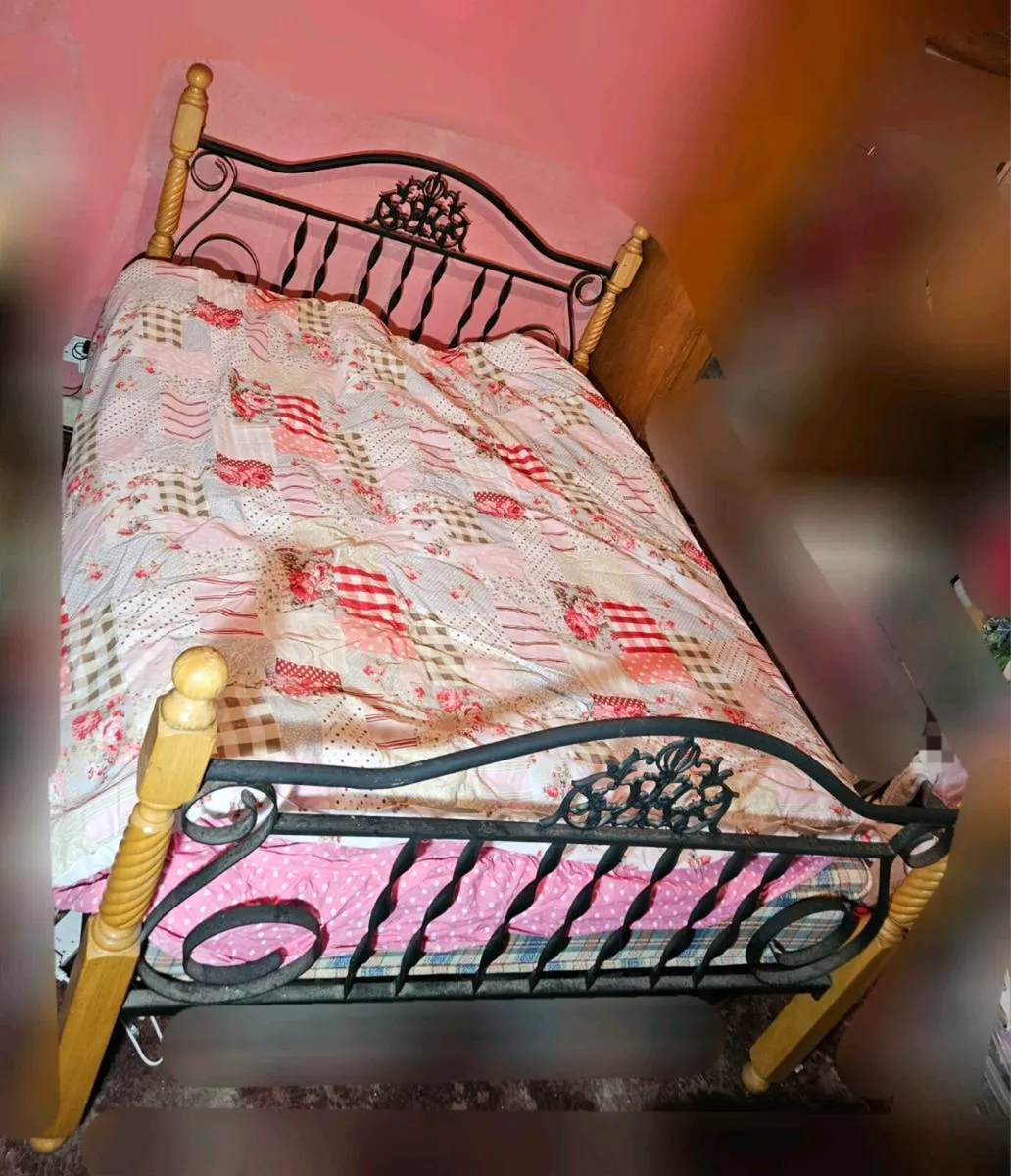 Double bed and Mattress