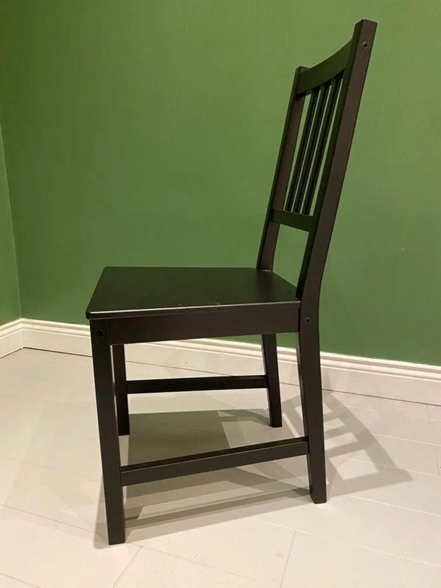 4 x IKEA Stefan Chairs - Image 2