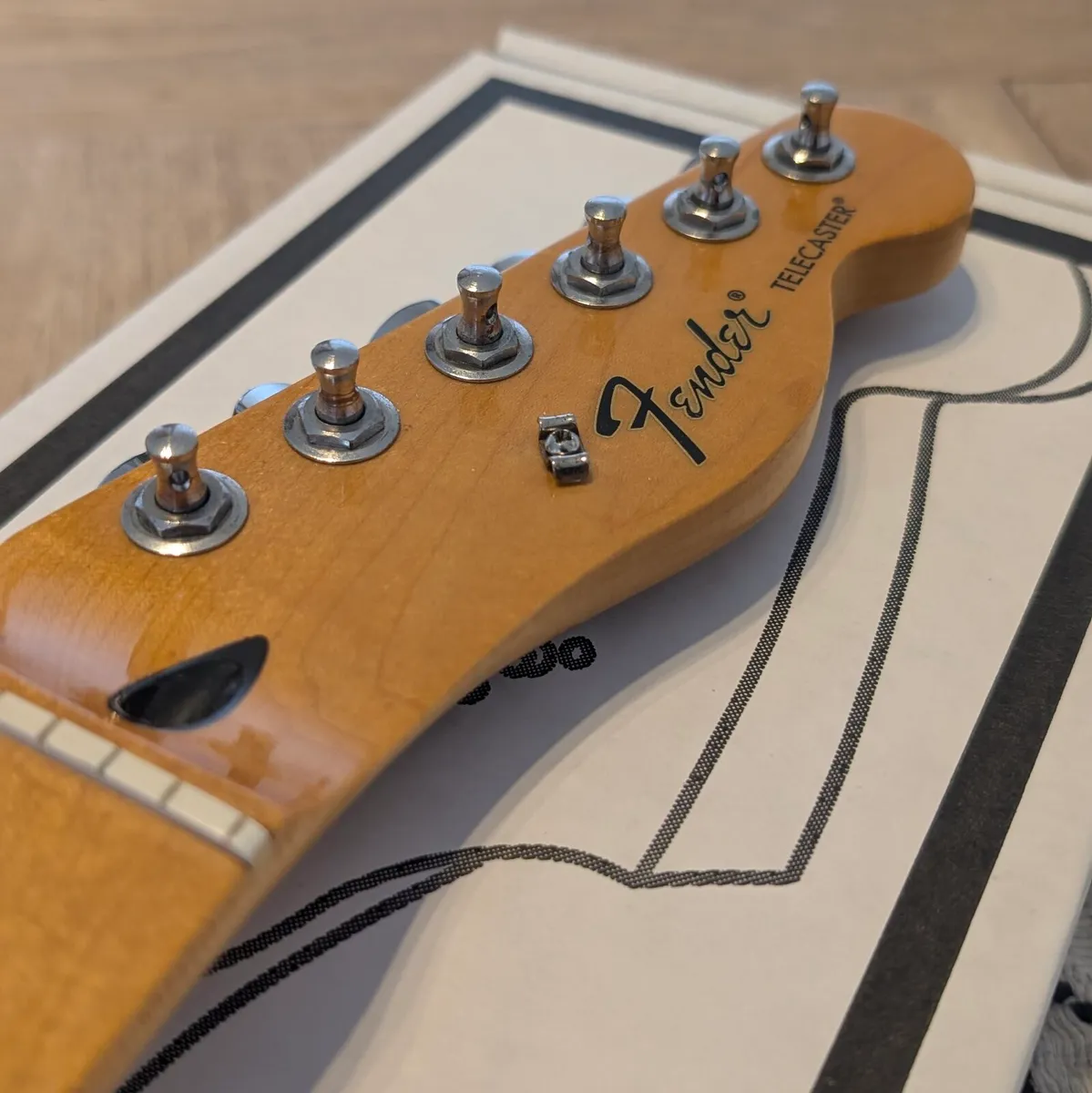 Fender Telecaster MIM Maple Neck and Tuners - Image 3