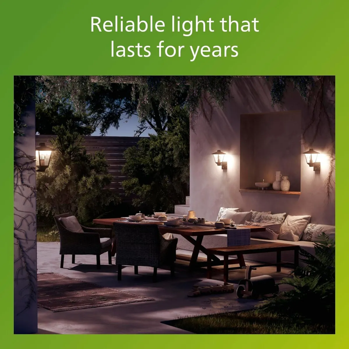 Kinno Outdoor Wall Light with Sensor Max 25W E27 - Image 4