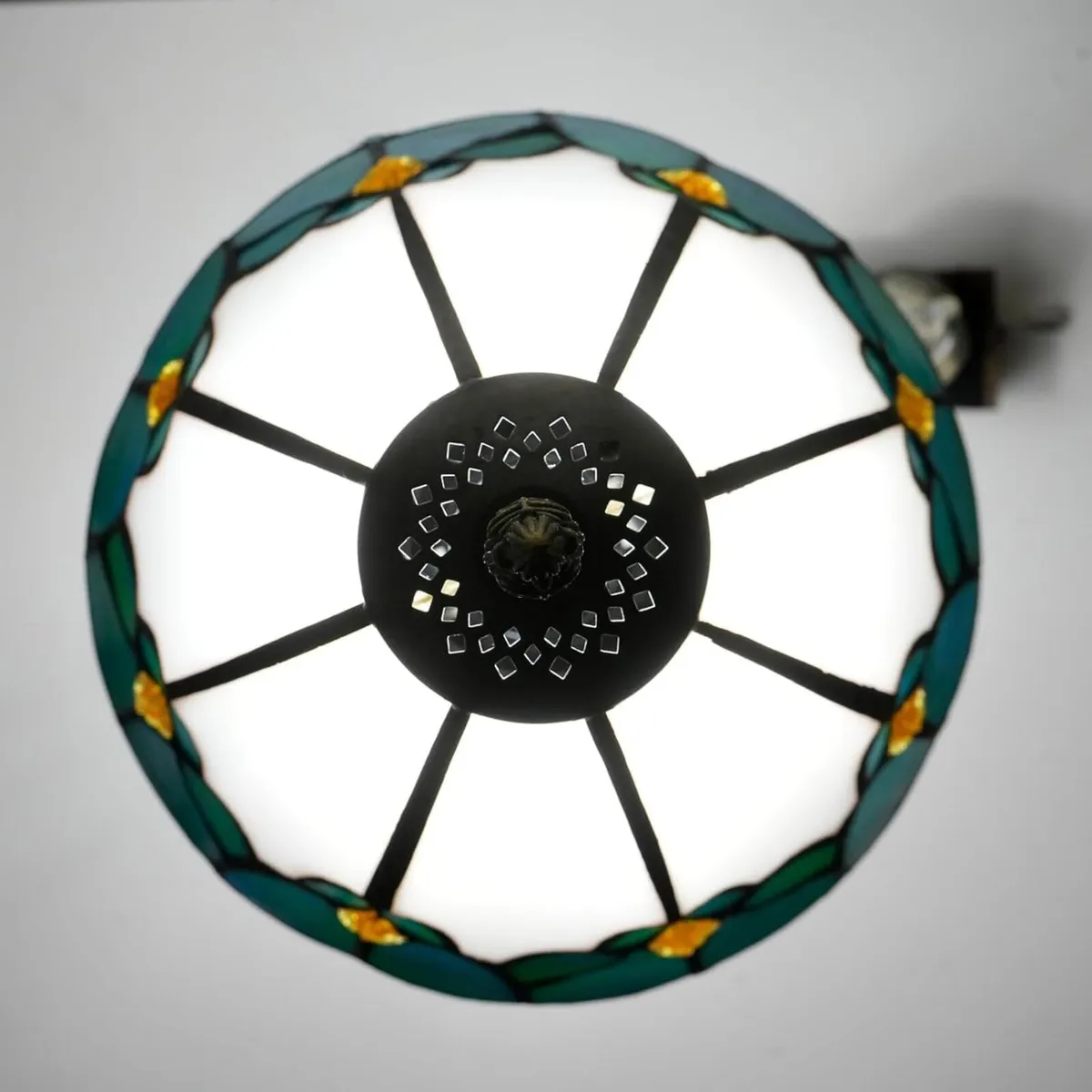 8in Tiffany Table Lamp Stained Glass Lamps for - Image 2