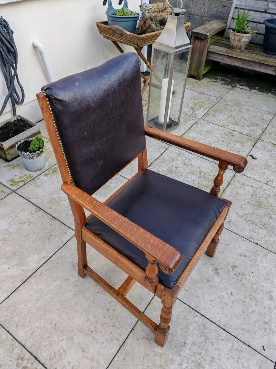 Antique Arm Chair - Image 3