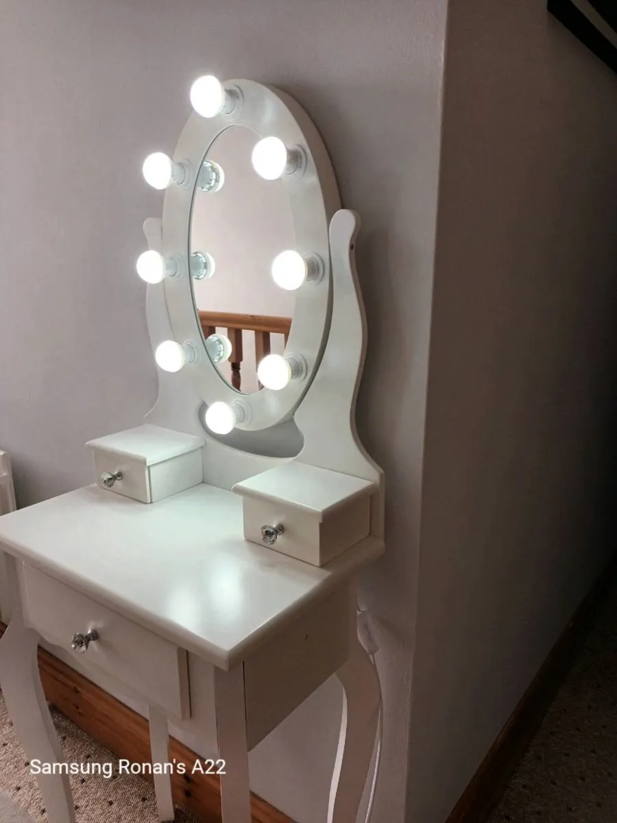 Vanity Table with Stool - Image 1