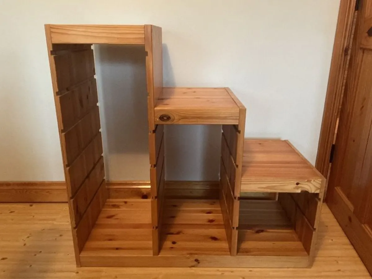 Trofast Storage Unit with Boxes - Image 1