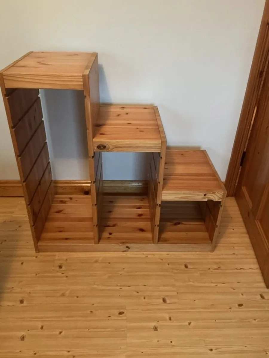 Trofast Storage Unit with Boxes - Image 2