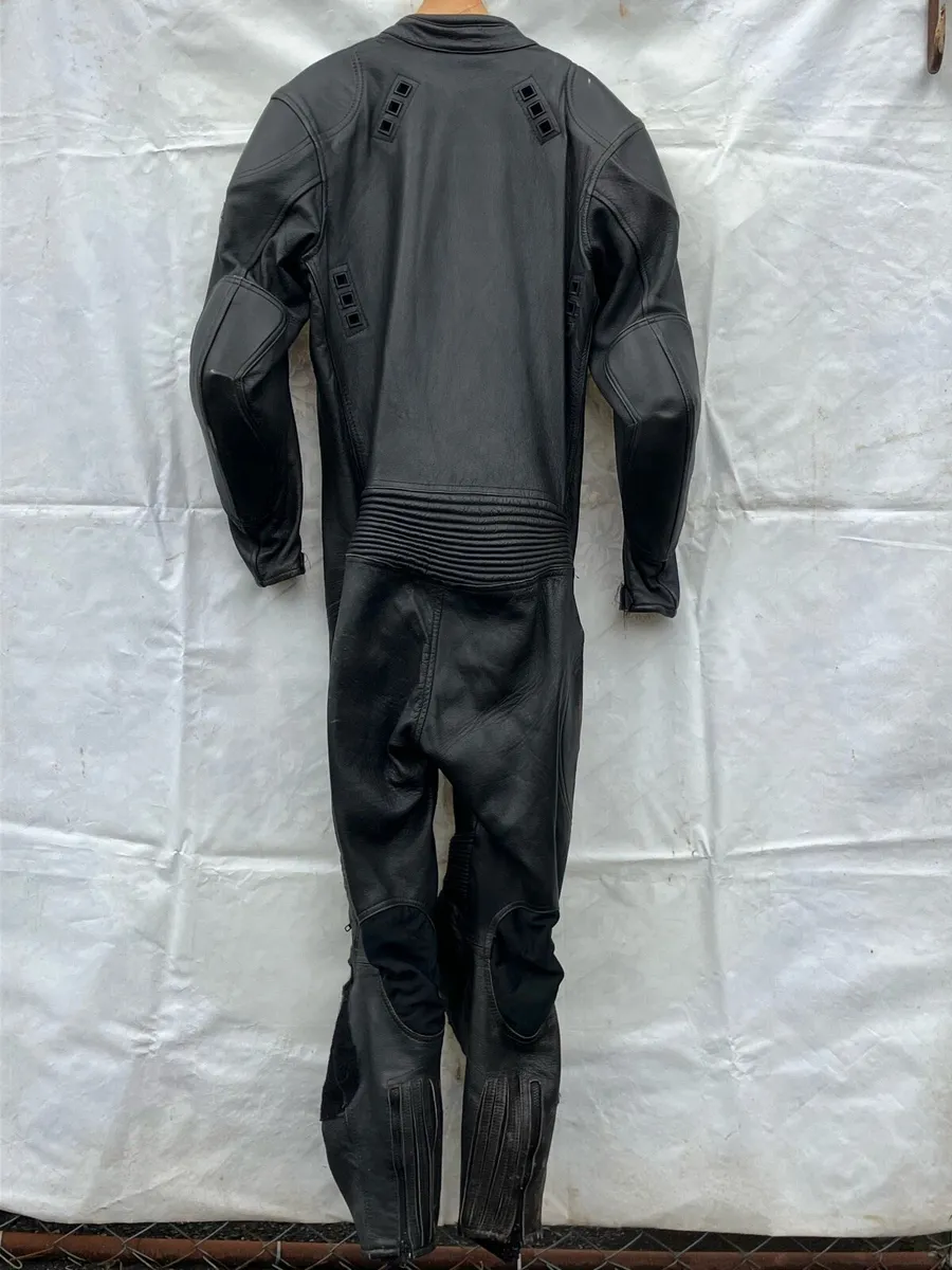 Akito one piece boys leather motorcycle suit - Image 2