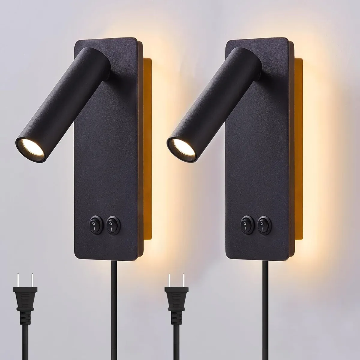 LED wall lamp and reading light two-in-one - Image 1
