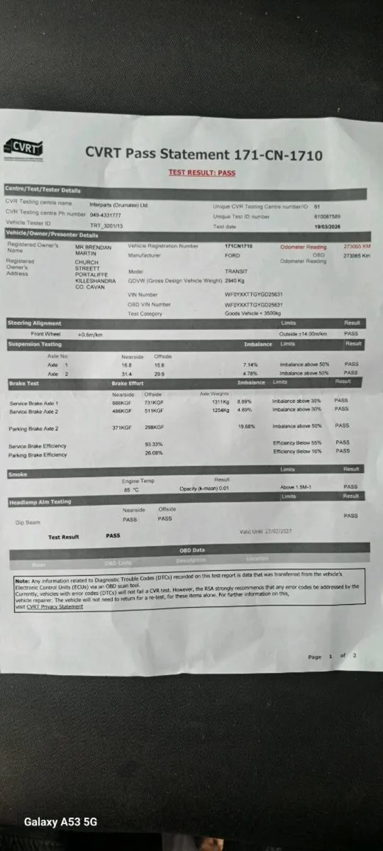 Ford Transit 2017 - Image 2