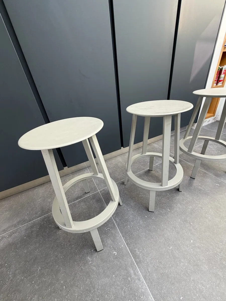 Hay Revolver Counter / Bar Stools x 3 - Image 2