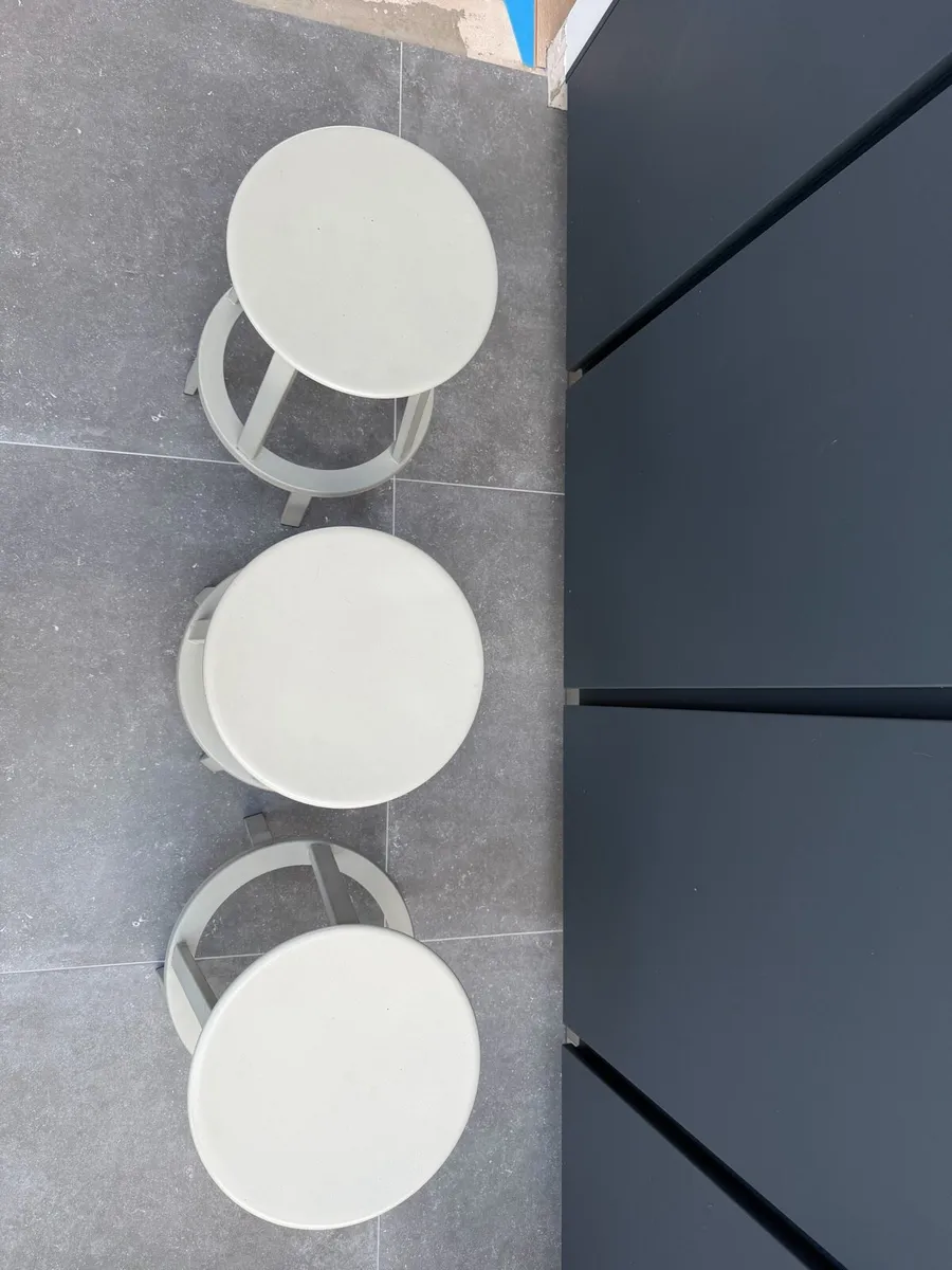 Hay Revolver Counter / Bar Stools x 3 - Image 4