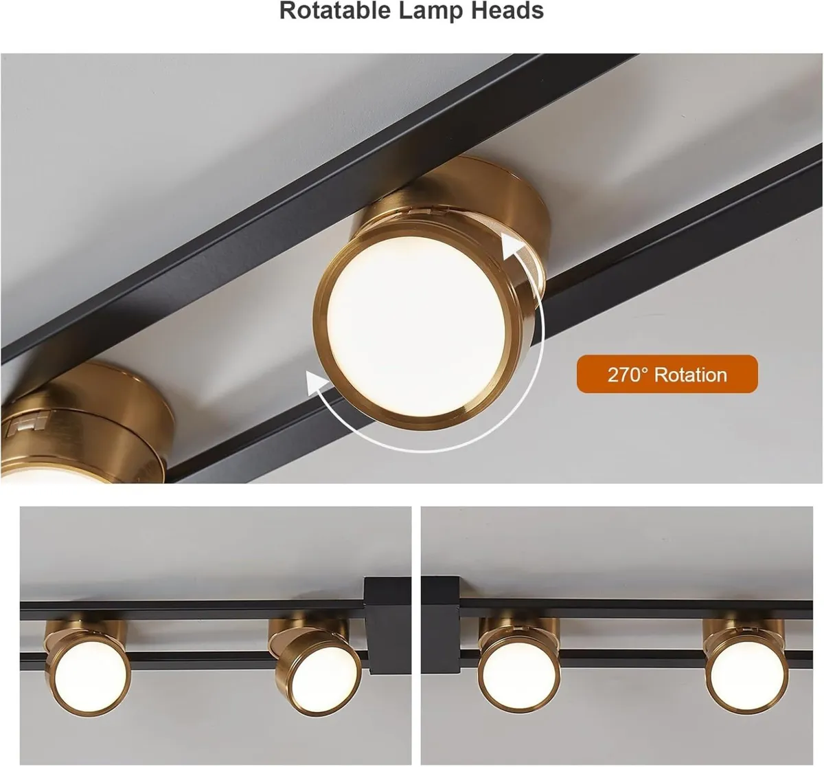 Modern LED Ceiling Lights Living Room 72W - Image 3