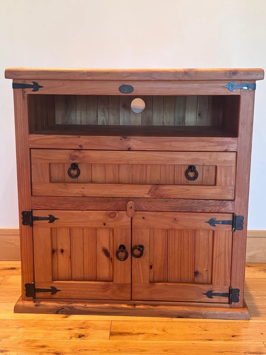 Mexican Pine TV Unit - Image 1
