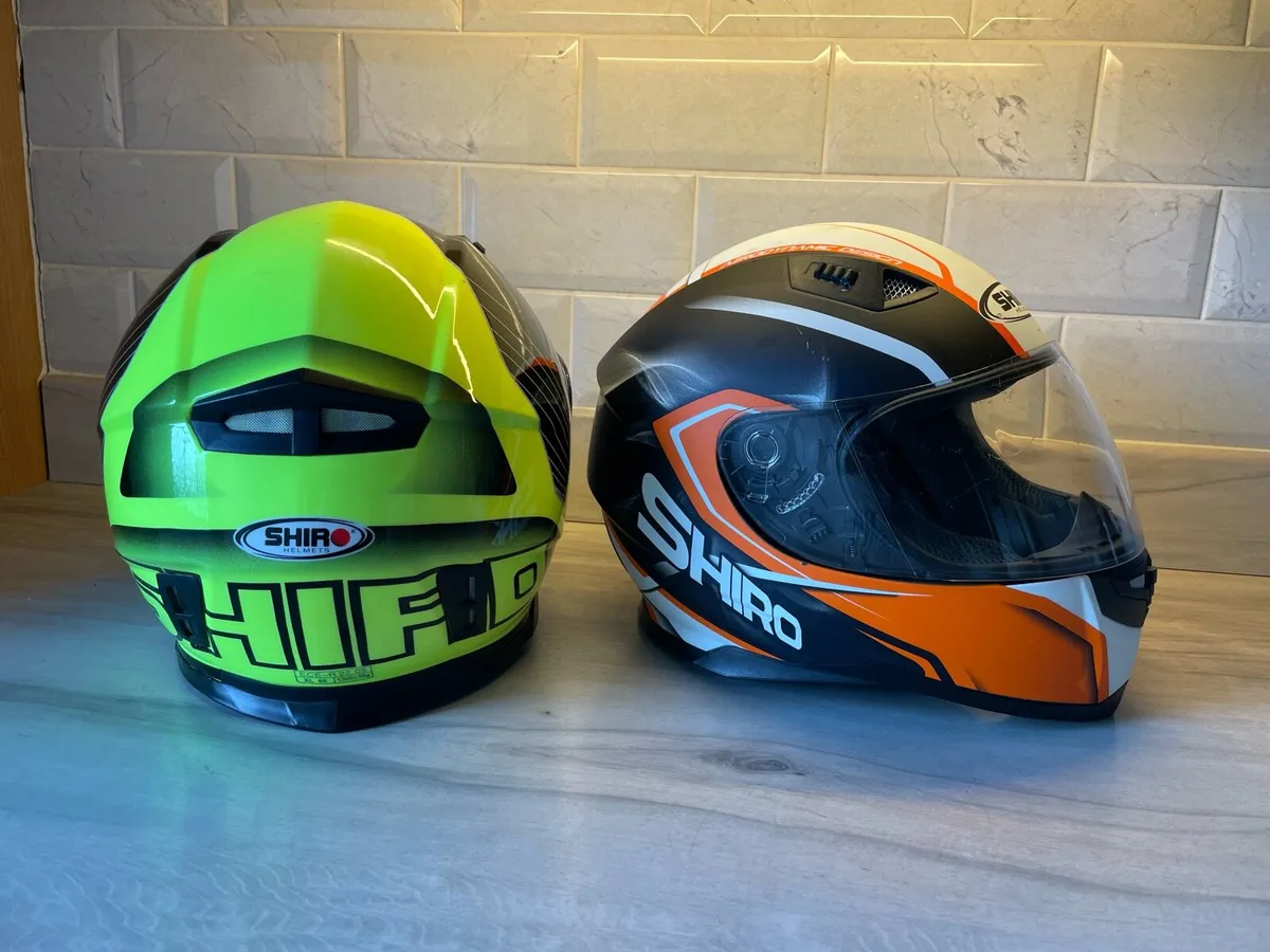 Shiro Motorcycle Helmet - Image 1