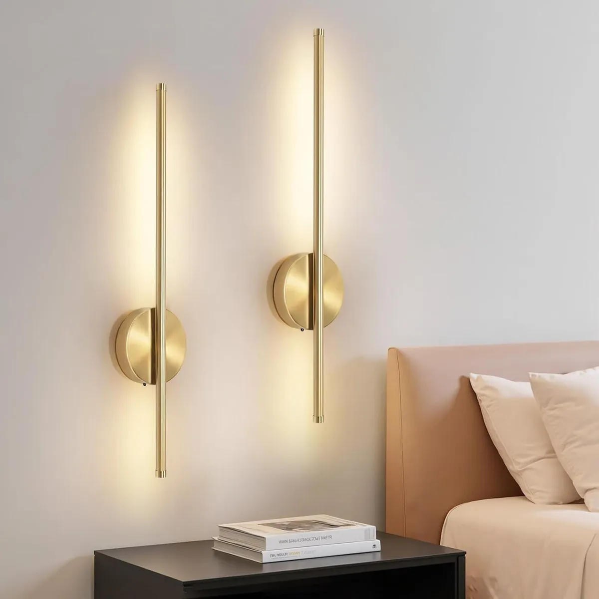 Rechargeable Wall Sconce Lights Battery Operated - Image 1