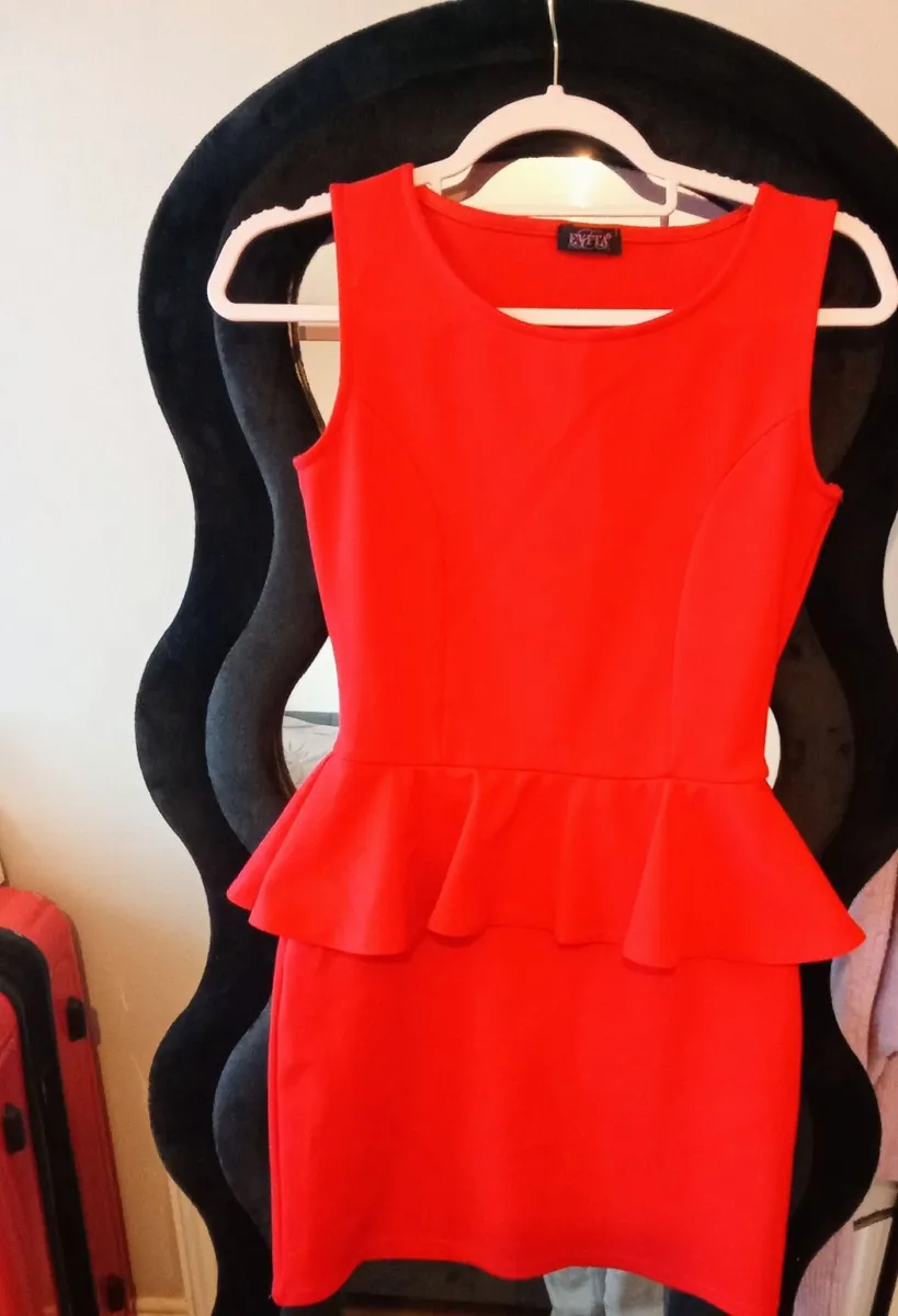 Red dress size 10 - Image 1