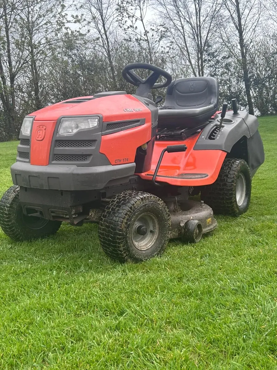 Husqvarna CTH 174 Ride on lawnmower. - Image 1