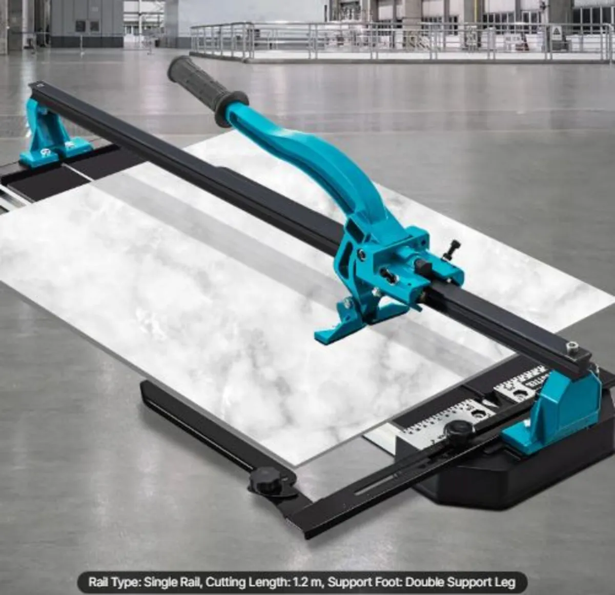 47 Inch Tile Cutter Single Rail Double Brackets - Image 4