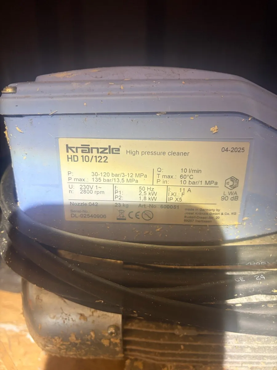 Kranzle powe washer - Image 2