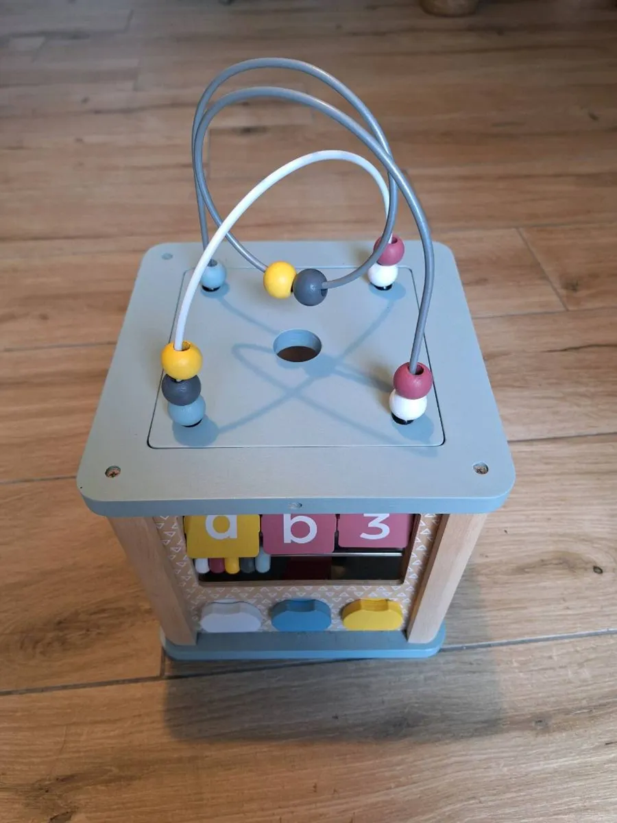 Wooden Activity Cube - Image 3