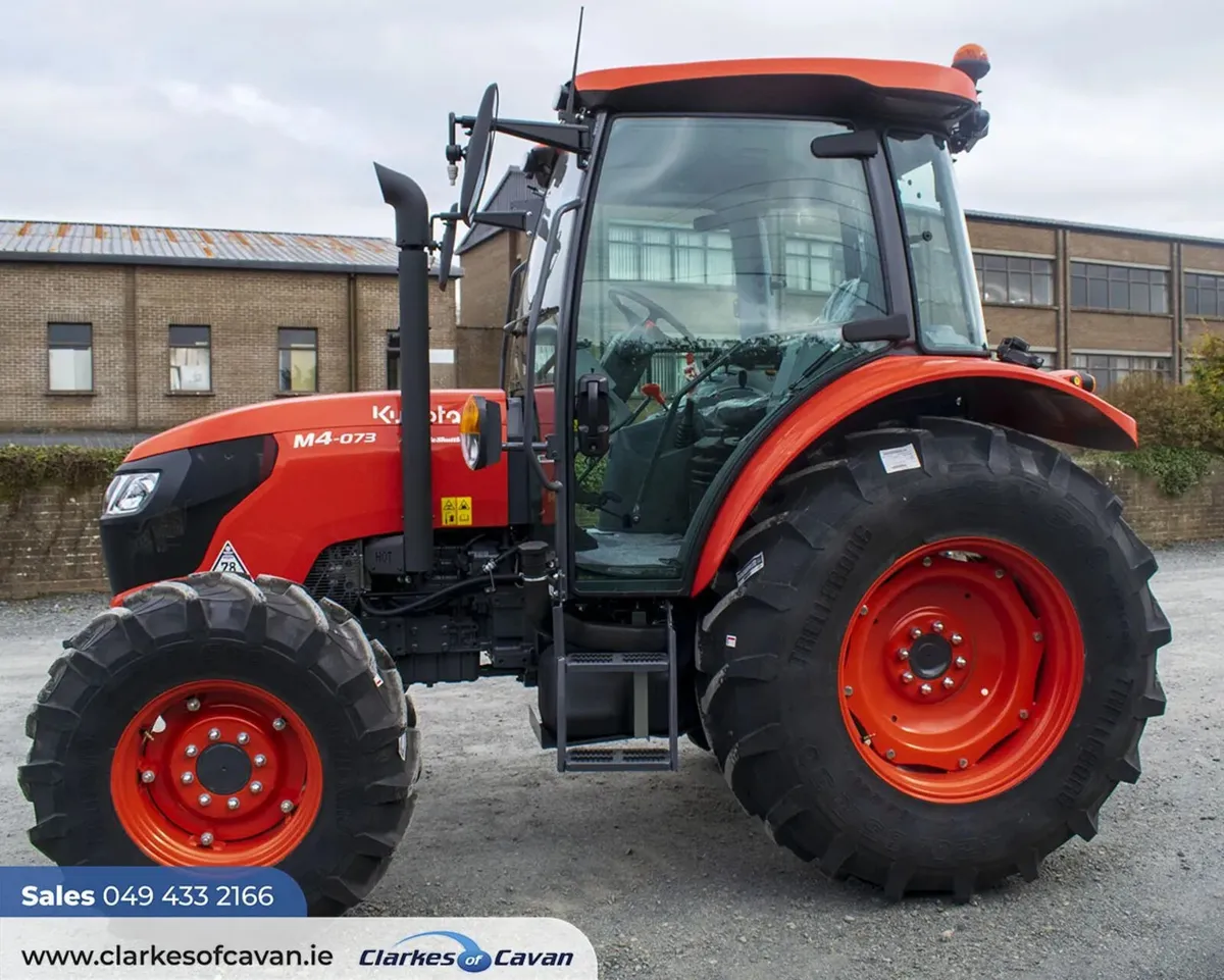 New Kubota M4073 Tractor - Image 4