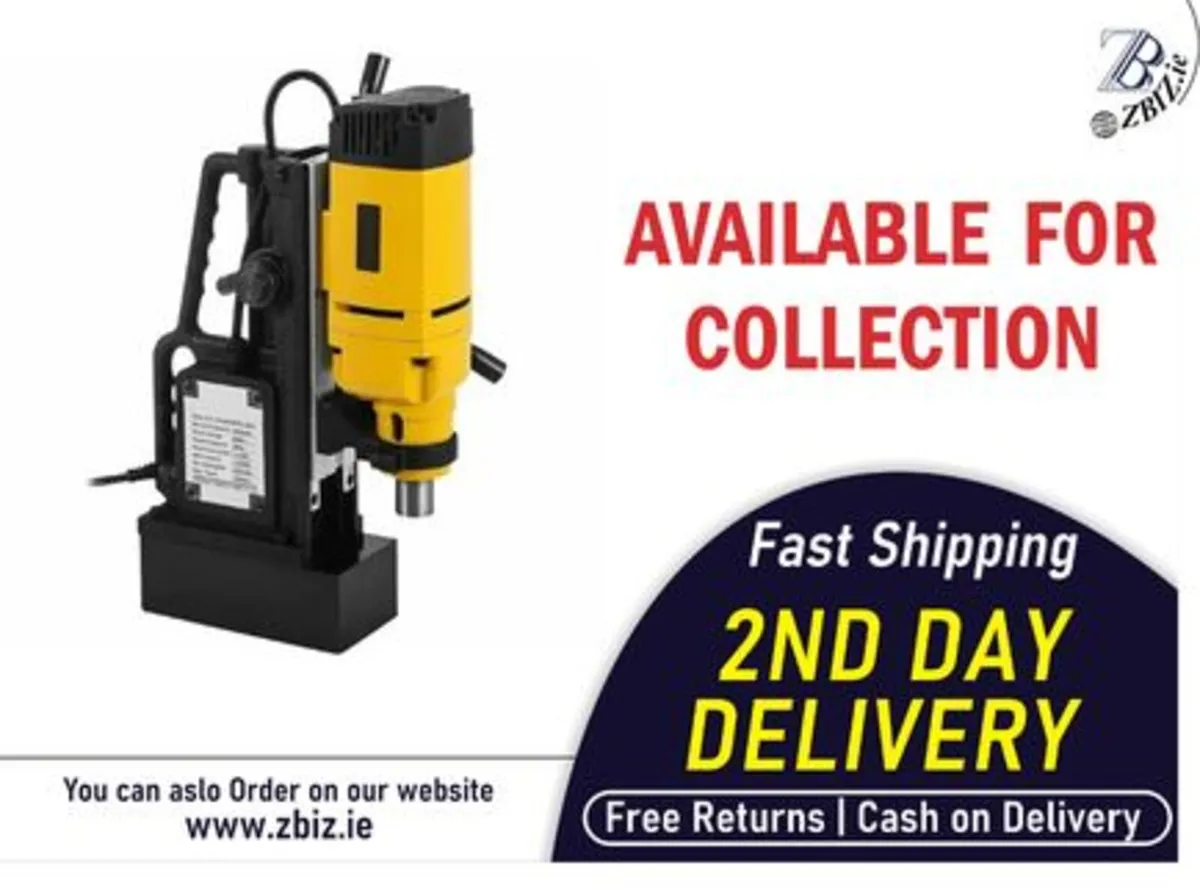 Magnet Tapping 1200W  Magnetic Base Drill Machine - Image 1