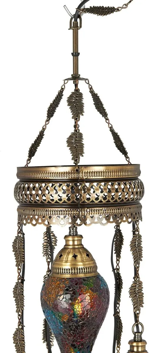 Turkish Moroccan Mosaic Hardwired Ceiling - Image 3