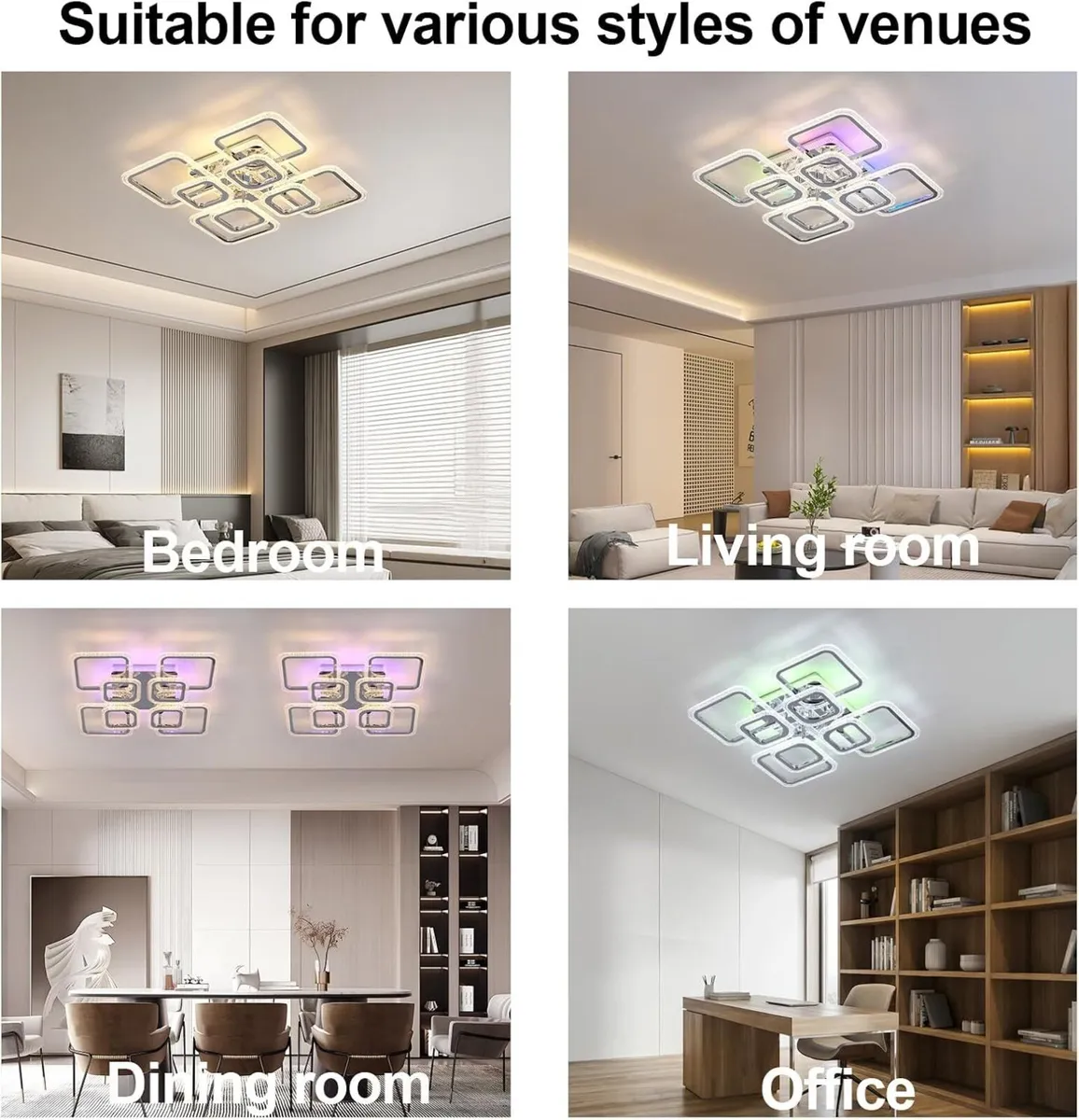 Ceiling Lights Led Light Modern 100W Lighting - Image 3