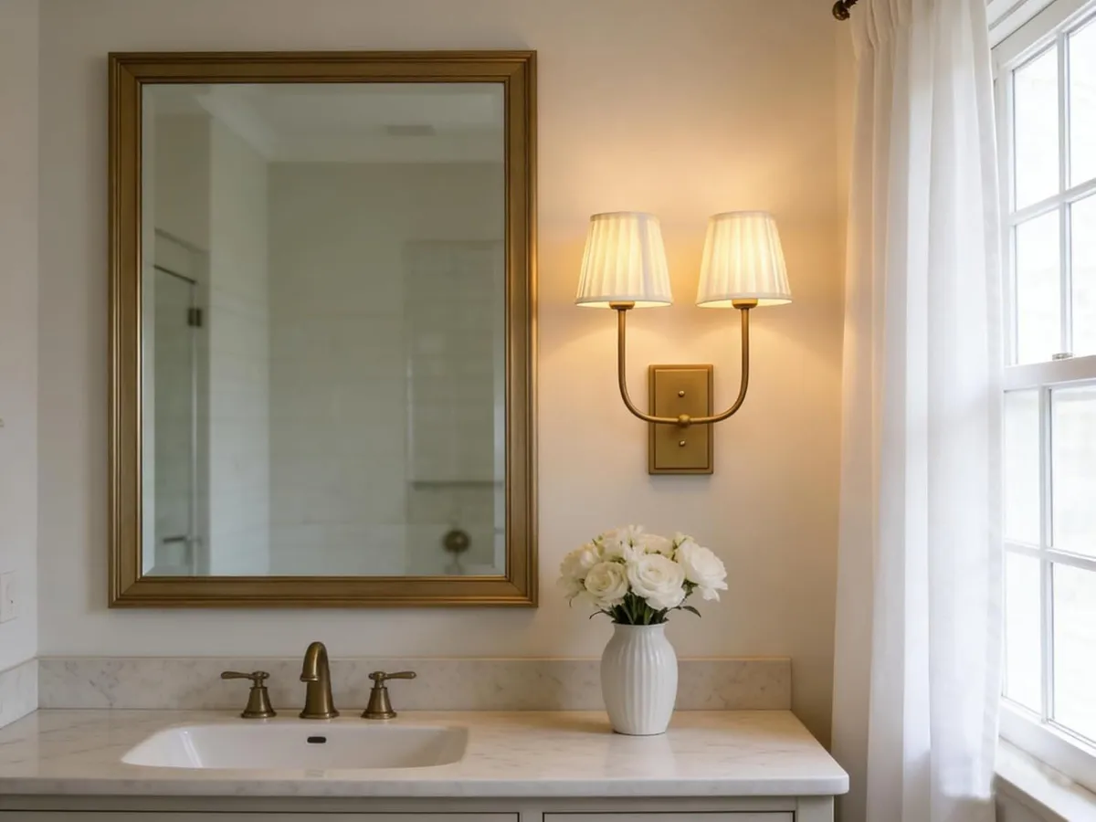 Vintage 2-Lights Wall Light Sconces with Funnel - Image 4