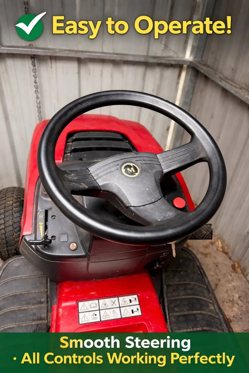 Ride-On Lawnmower – Fully Serviced – Excellent Con - Image 2