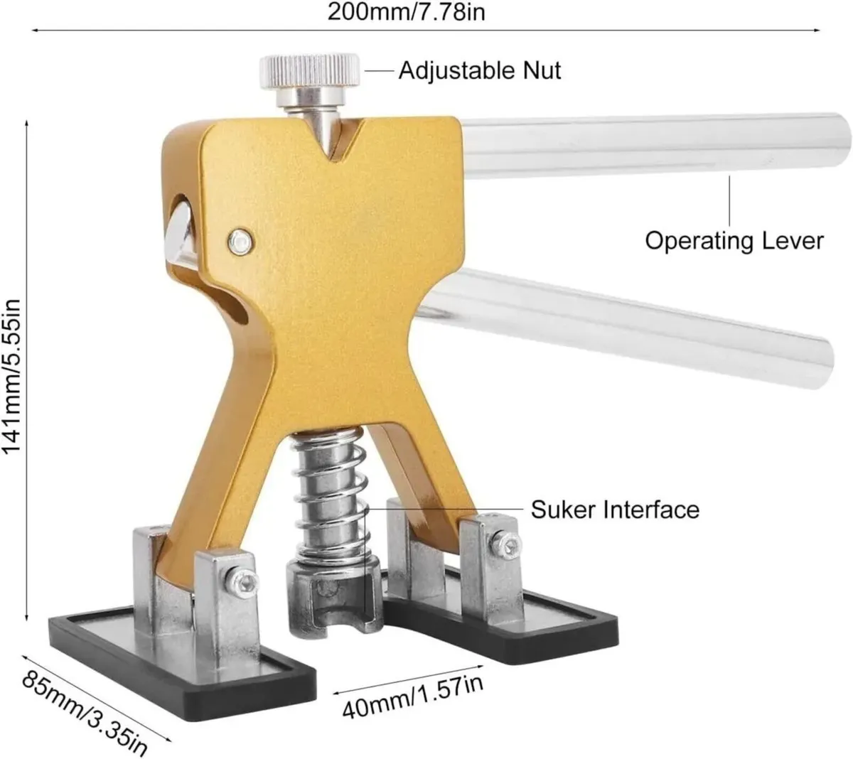 18-Piece Suction Cup Paintless Dent Repair Kit - Image 2