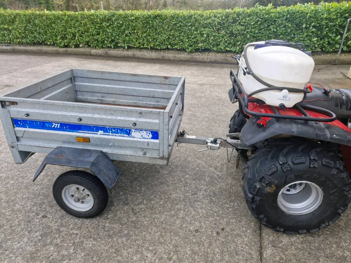 Garden Trailer & Sprayer - Image 1