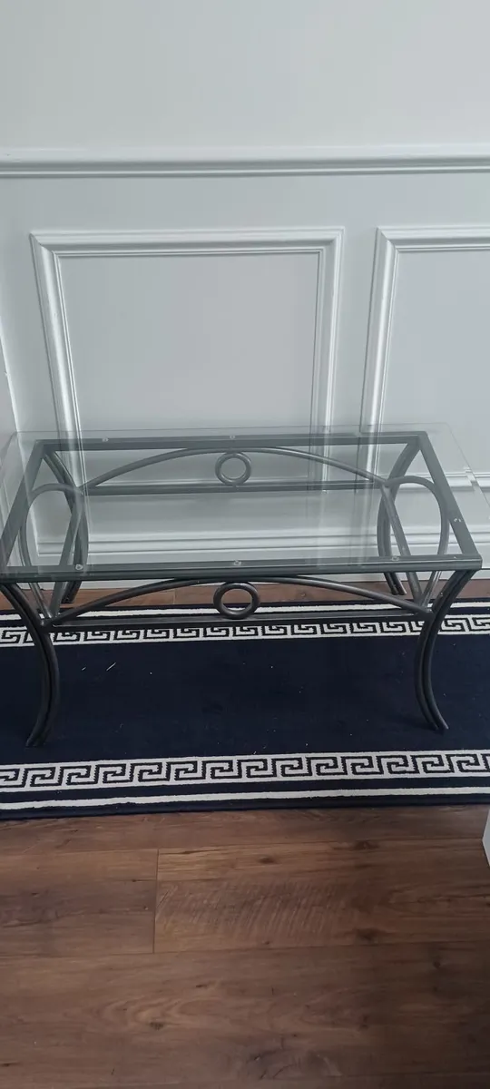 Furniture- Glass Coffee Table - Image 4