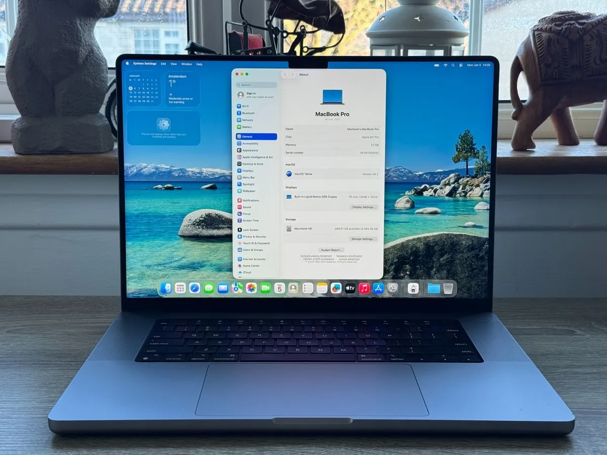 MacBook Pro 16" 2021 | 32GB | M1 Pro | 512GB | 91% - Image 1