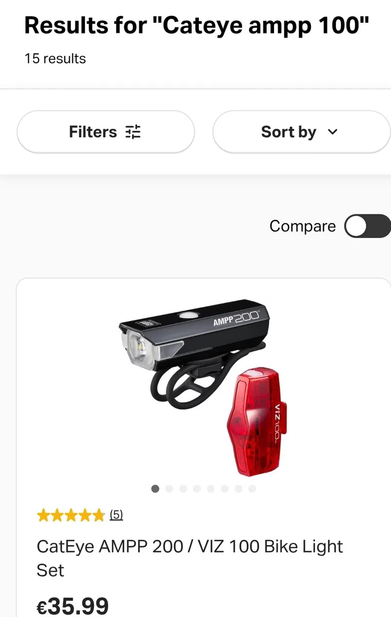 Bike lights - Image 1