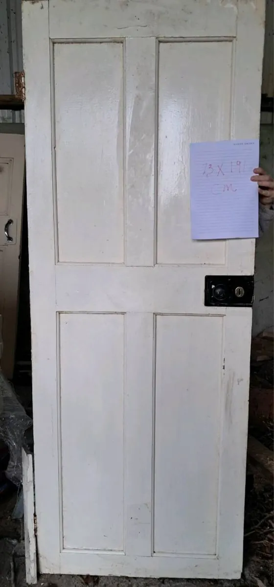 3 Vintage internal doors - Image 1
