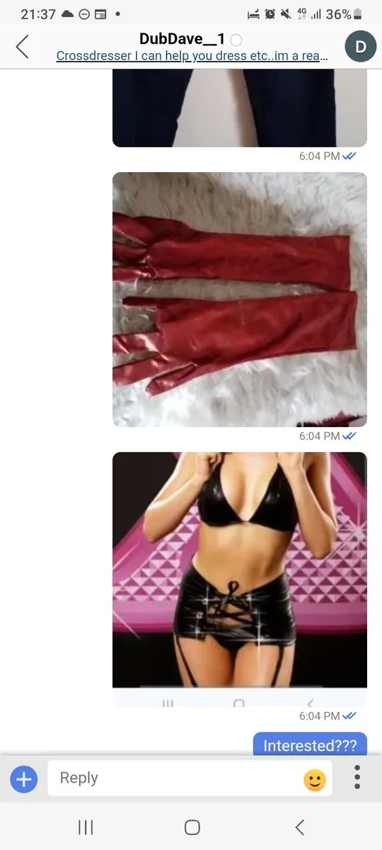 Crossdresser?.lingerie leatherlook.. wigs etc - Image 4