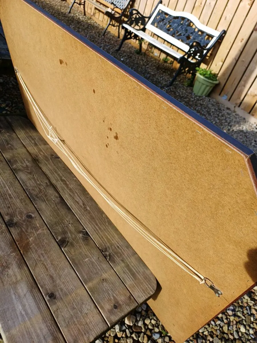 Vintage Leaded Mirror - Image 4