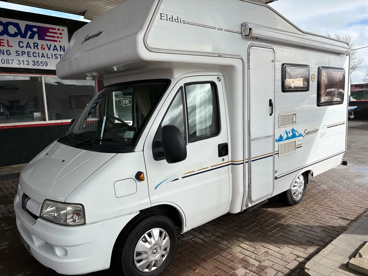 06 Elddis Sunseeker 4berth As new!only 40000mls - Image 1