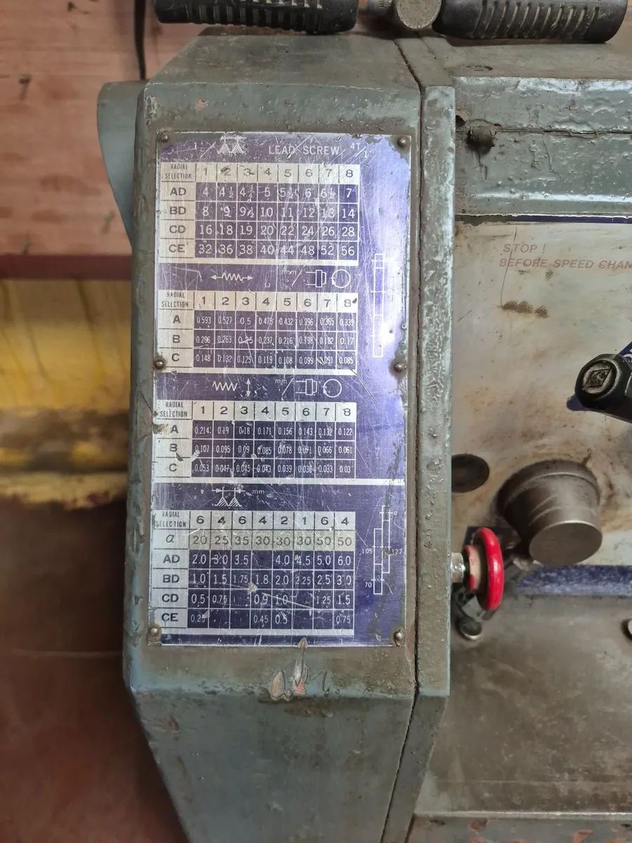 Lathe - metal , 3 phase - Image 4