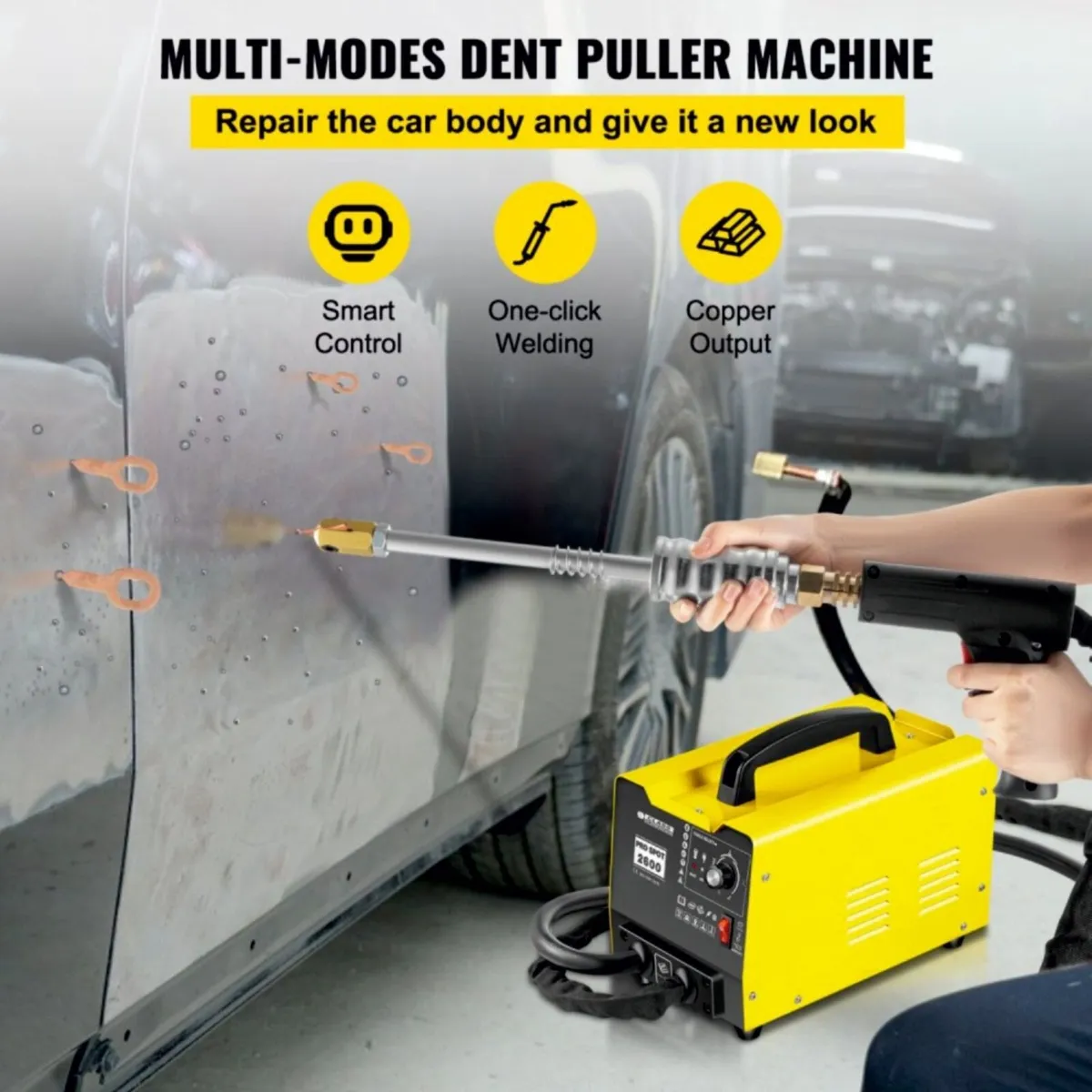 Electric Auto Dent Puller Car Dent Repair Tool - Image 2