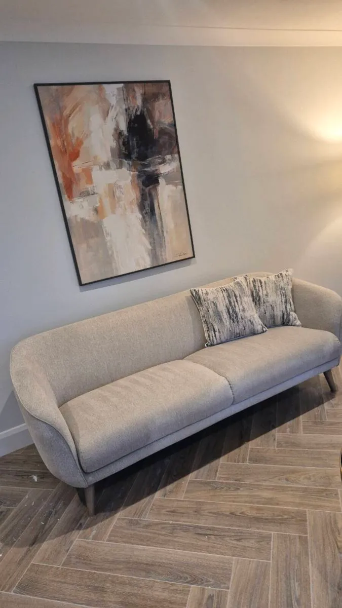 2 x 3 seater sofas - Image 1