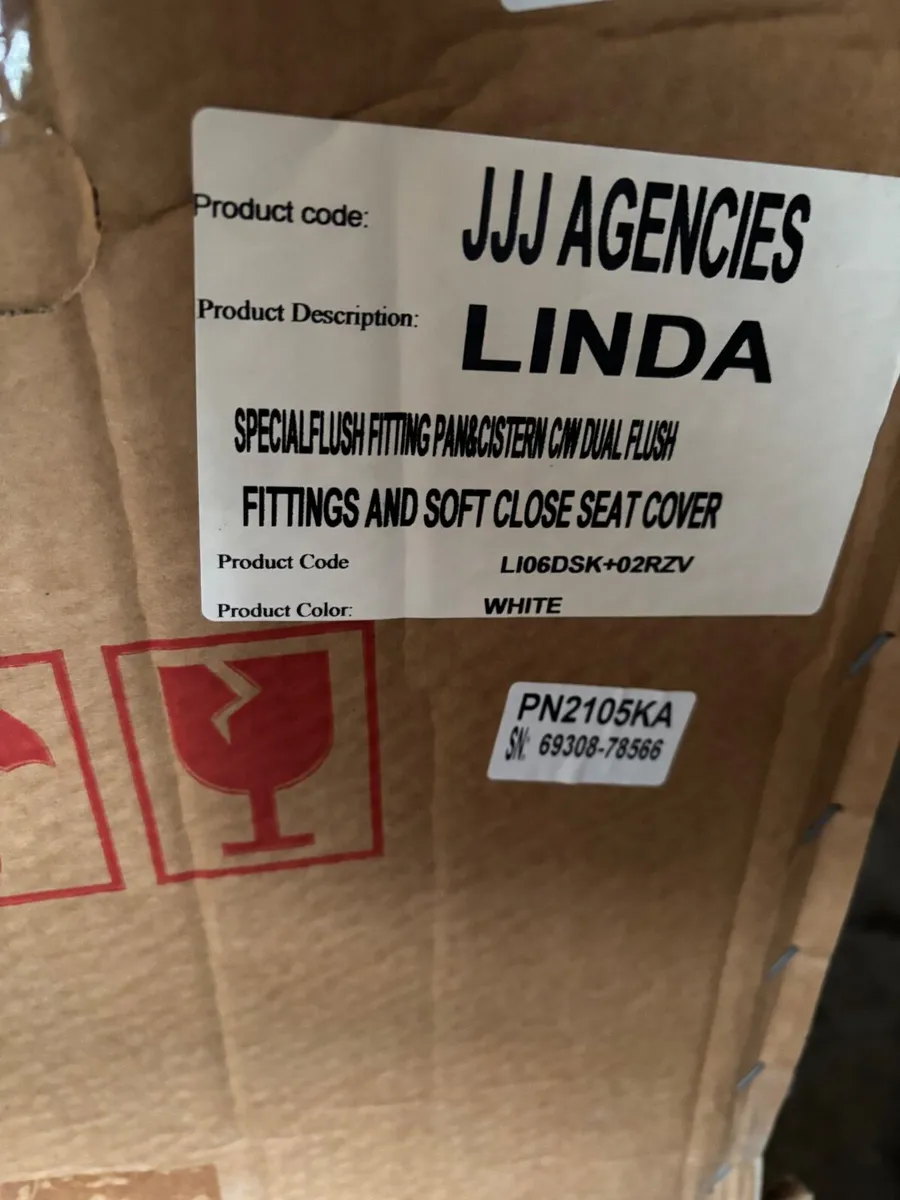 New Toilet inc seat cover - Image 2