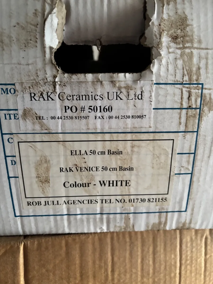 50cm Basin and pedestal - Image 4