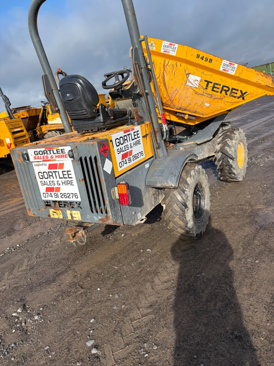 Terex TA3S  3t swivel dumper for sale - Image 2