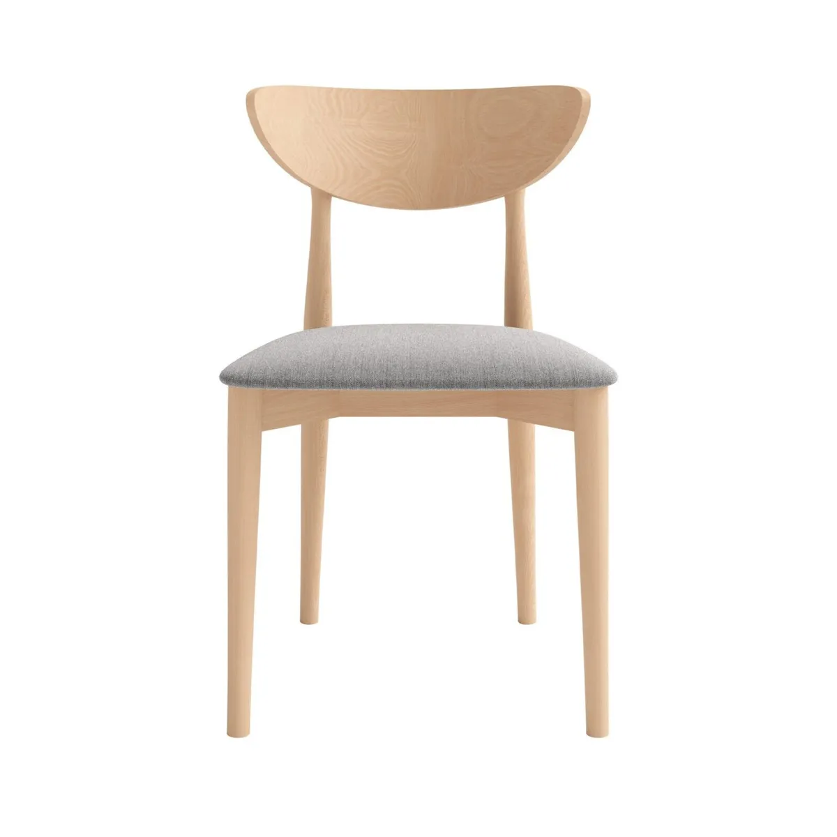 Axel Mid-Century Dining Chair in Solid Wood - Image 2