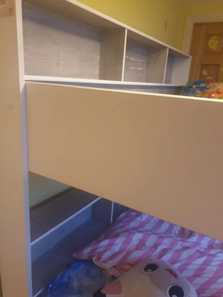 Bunk bed with shelving and underbed storage - Image 3
