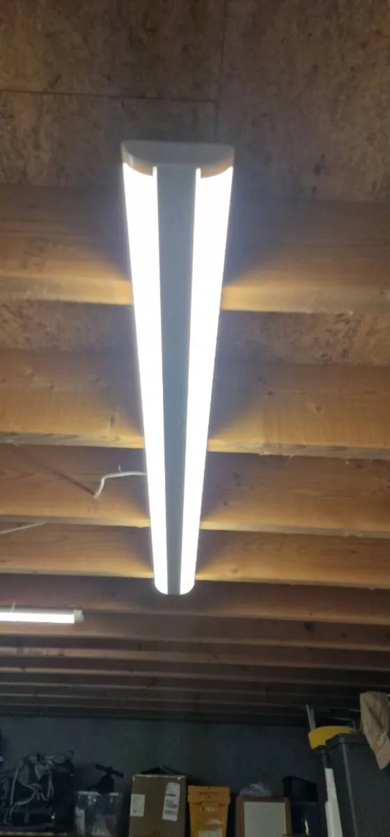 Twin LED Ceiling Lights. 5ft. 50w - Image 1