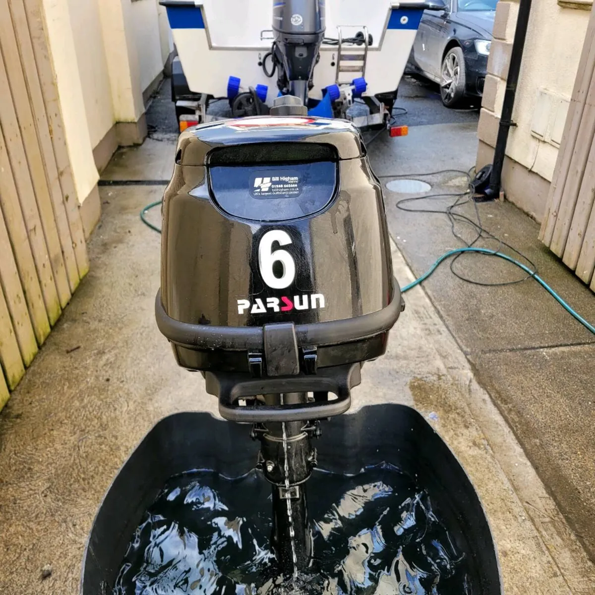 2022 parsun 6hp 4stroke Longshaft As new - Image 2